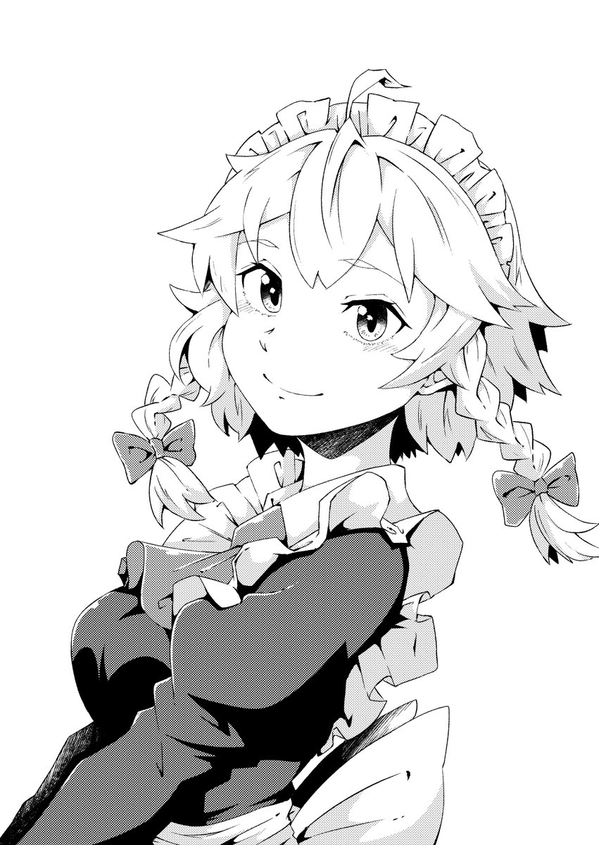 とりあえずサークルカット完成。咲夜さん。 