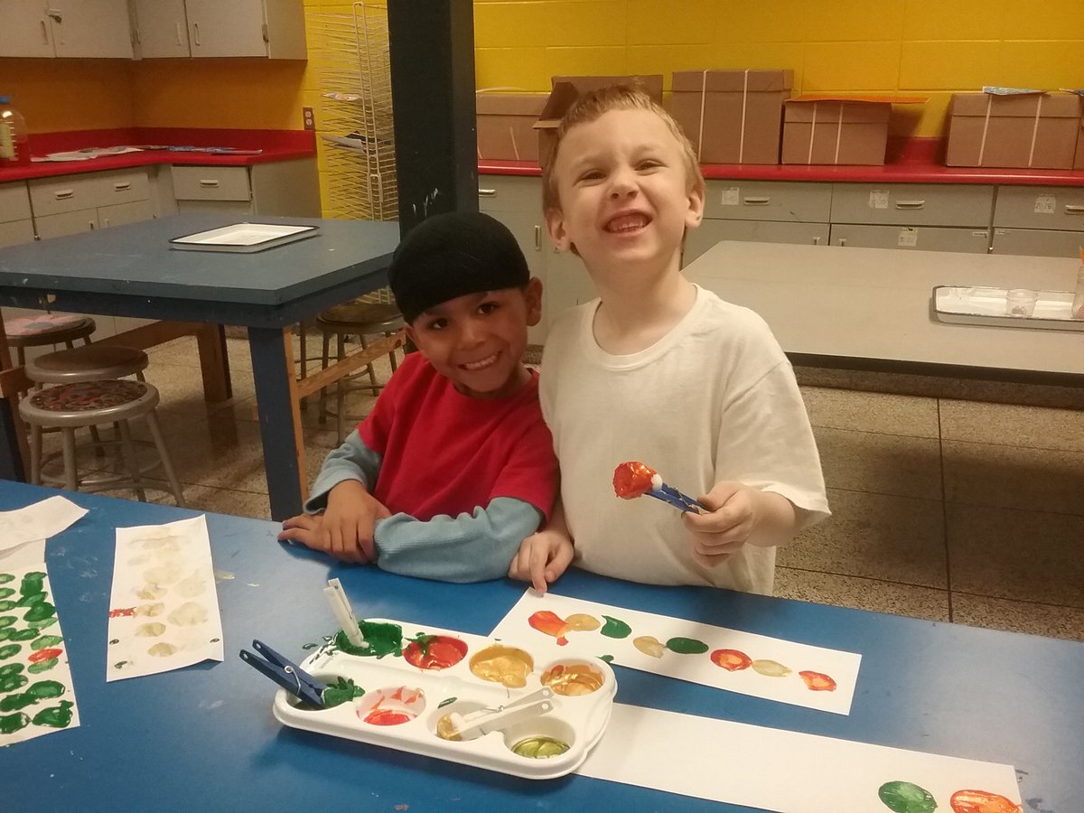 BetsyLoyd's tweet photo. Snowball painting with Kindergarten #AllMeansAllMCSS #MCSSTEAM https://t.co/JCMQxqXWWK