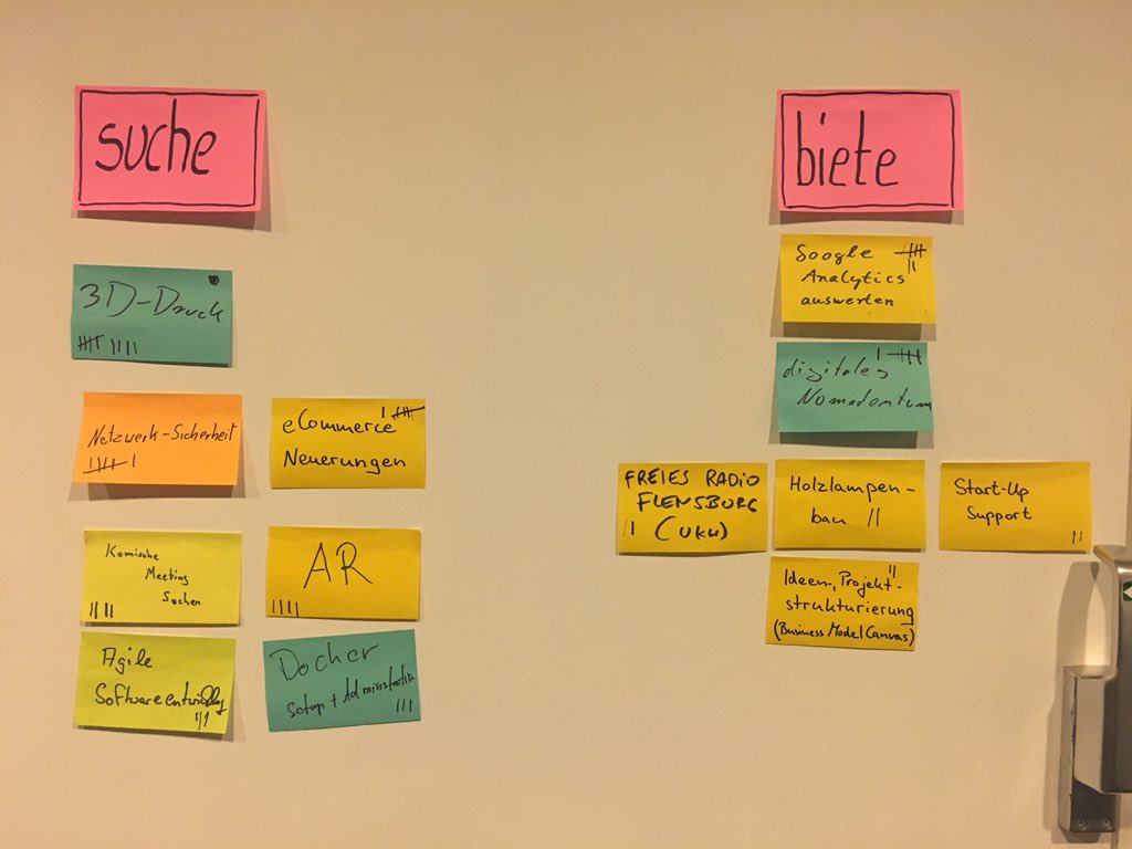 Der 28te #CampMontag sagt Tschüss. Für den 29ten haben die MontagsCamper ein paar Sessionwünsche und Angebote. Was für dich dabei? #flensburg
