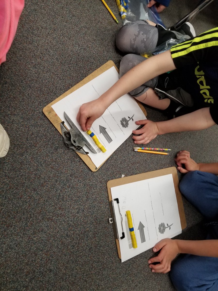 Measuring with centimeter cubes with a couple of first grade classes on this lovely Monday afternoon! <a href="/MissMiller_Rm6/">Lora Miller</a>