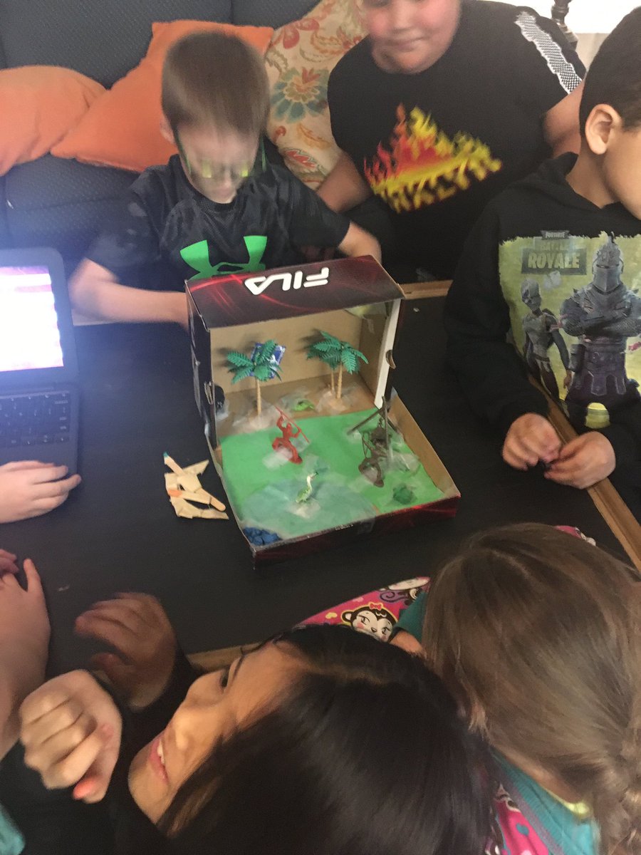 CowdenSPS_3rd's tweet photo. Sharing our Early Missourian habitats today. Lots of hard work went into these!  @CowdenSPS_3rd @CowdenSPS https://t.co/fSMfpDEouZ