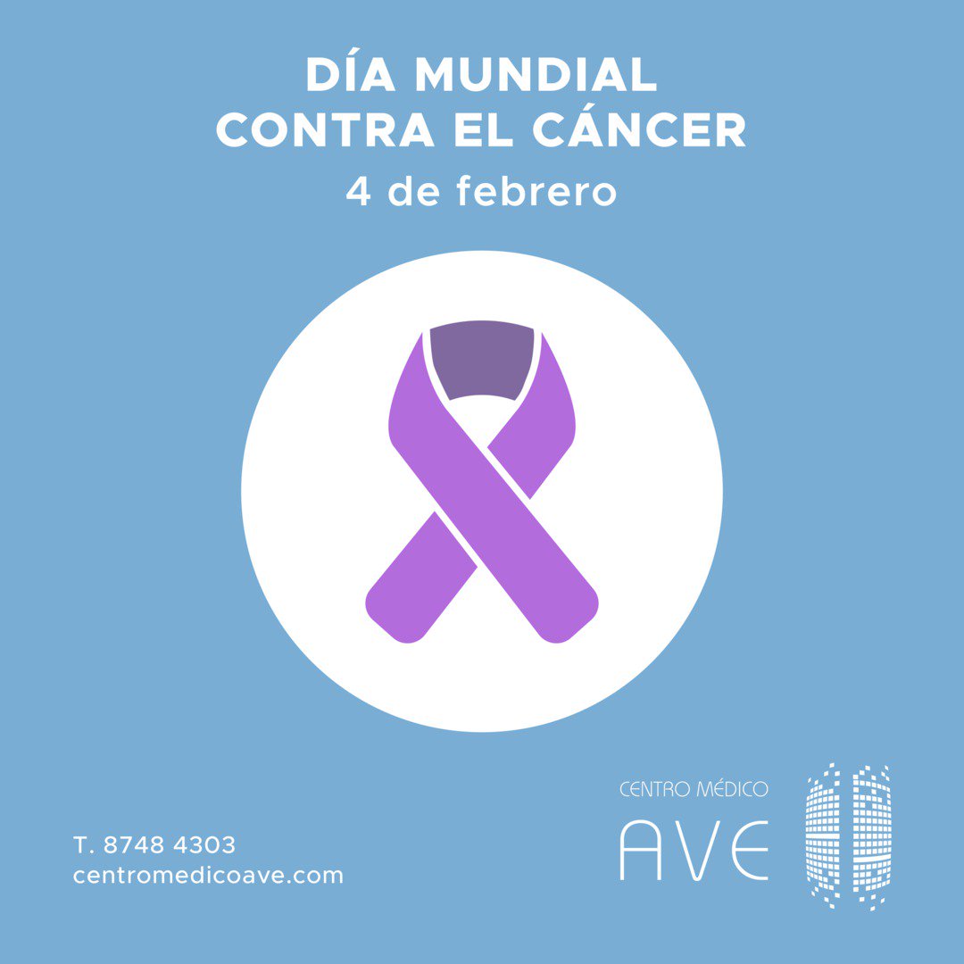 AveMedico's tweet photo. La OMS, el Centro Internacional de Investigaciones contra el Cáncer y la Unión Internacional contra el Cáncer celebran este día con el fin de concientizar y movilizar a la sociedad para la prevención y el control de esta enfermedad. https://t.co/2obbKPJyii