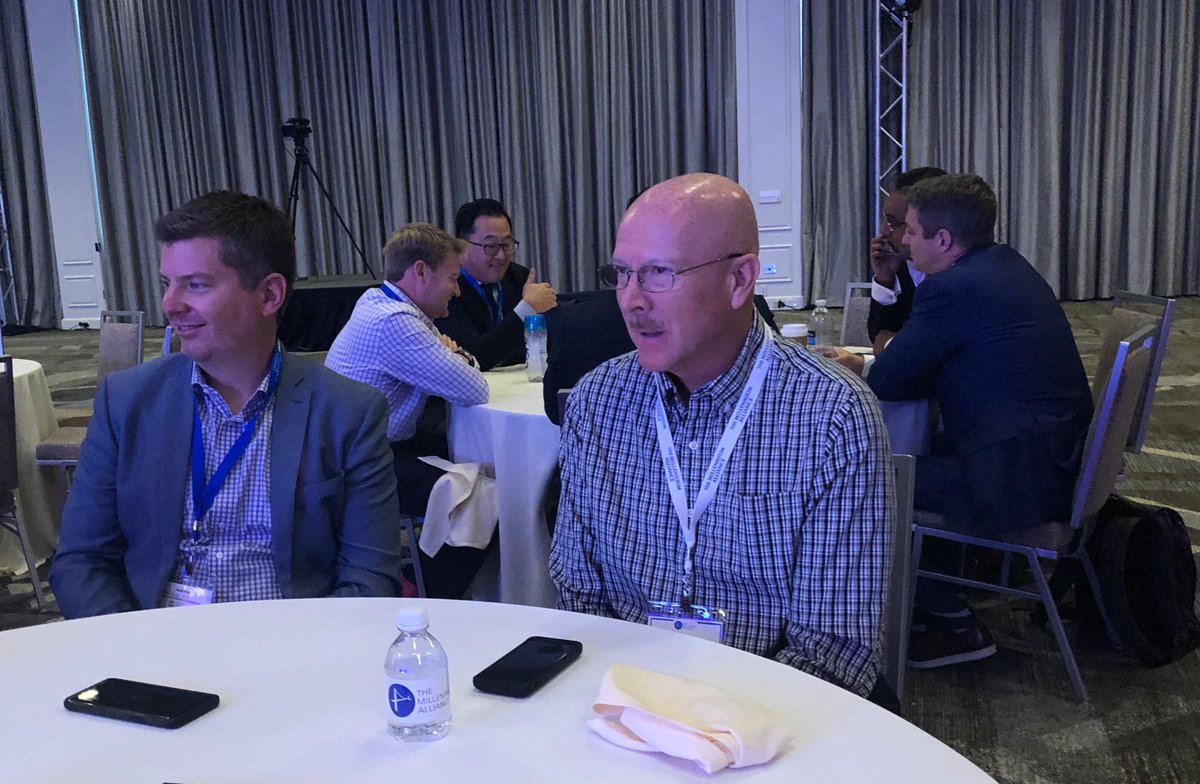 condati_inc's tweet photo. We're kicking off the #DigitalTransformationConference #MillenniumLive with a bang! Meeting with great companies looking to improve their marketing #ROI. #DMTMA #BDaaSMarketer https://t.co/JGfzTsOClt