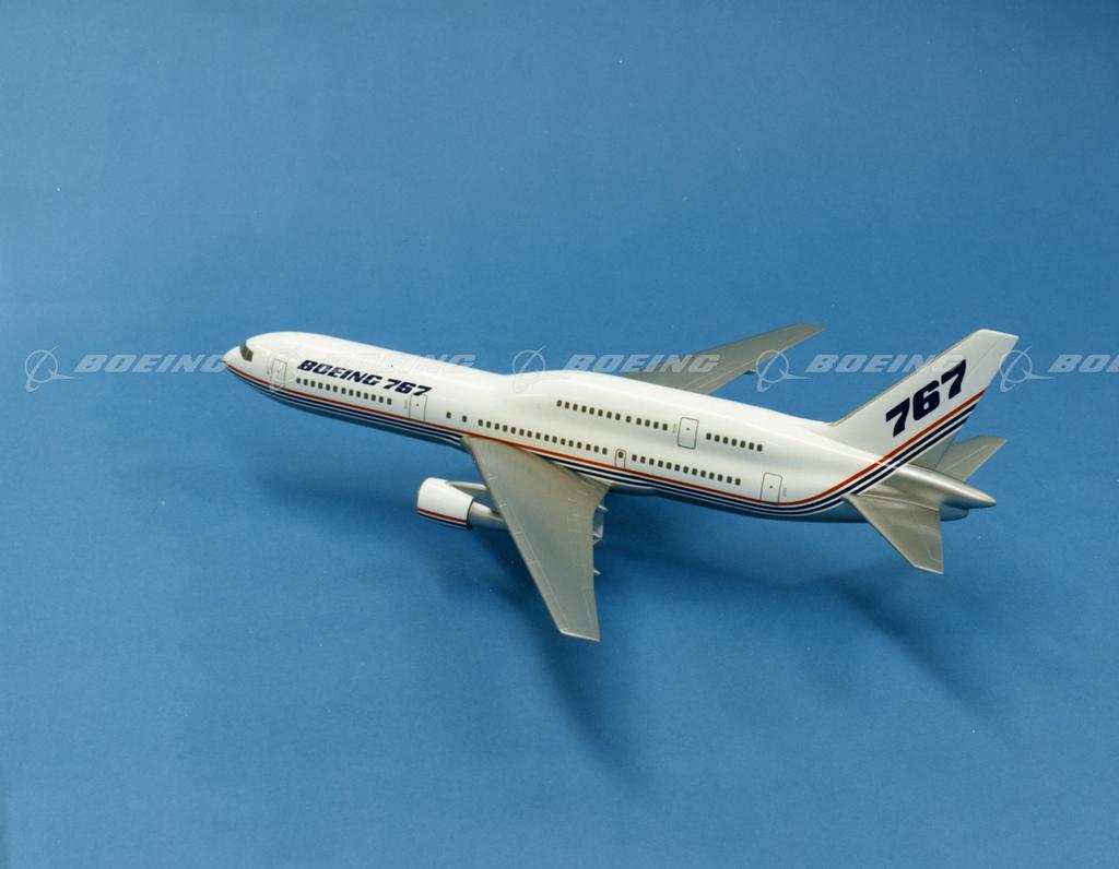 An early 1980s concept for a larger 767: The 767-X. It's a section