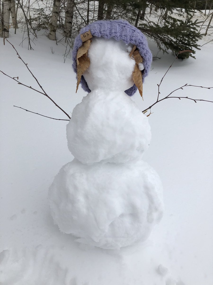 Meduxnekeag's tweet photo. Perfect snow conditions for making snowmen! #DoYouWantToMakeASnowman https://t.co/X6cMHMxLGM