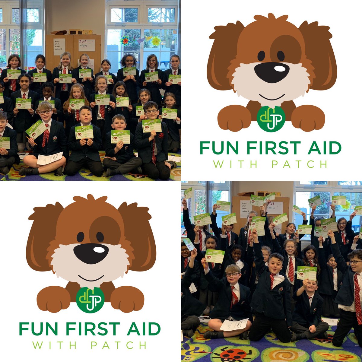 JPFirstAid's tweet image. The children of @CedarRoadPri had lots of fun &amp;amp; learnt lots of new skills that may one day save someone’s life!! Check out the photos below 👇🏻

If your school or club would like some more information on what we offer then please email us: Joanna.chard06@hotmail.co.uk 📩