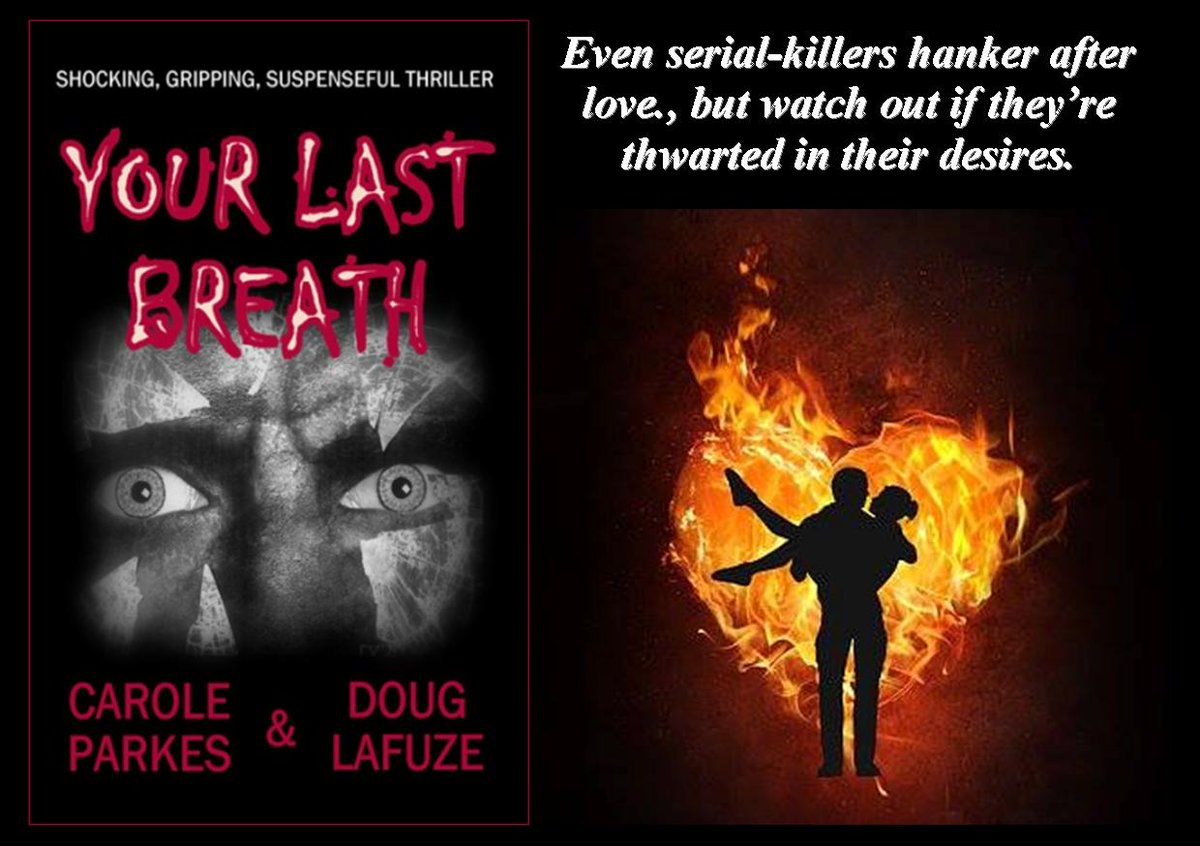 - Don’t judge a book by its cover! Even the darkest thriller can have a romantic sub plot.
#SuspensefulTwists #DarkThriller #UnexpectedRomance
myBook.to/YourLastBreath
