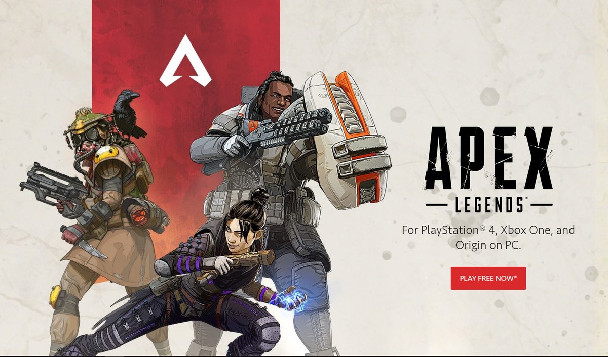 Respawn Launches Apex Legends, a Free-to-Play* Battle Royale Experience Available Now on PC, PS4, and Xbox One
