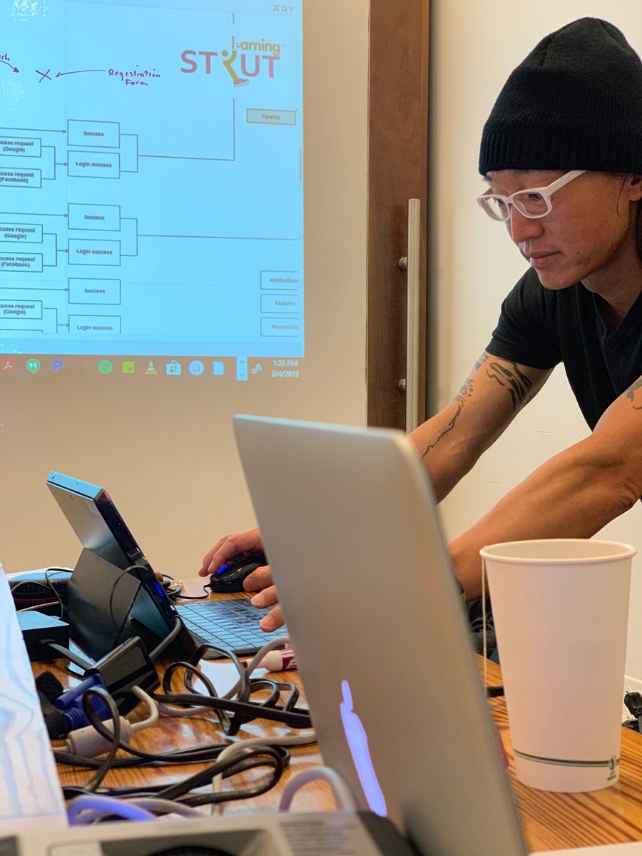 learn2strut's tweet photo. Workflowing the front end of our app again today. Lot's of progress has been made, can't wait for the final product! Stay tuned!
#learn2strut #edtech #socialemotionallearning #sel #emotionalintelligence #educationreform https://t.co/XdYwncMt9Z