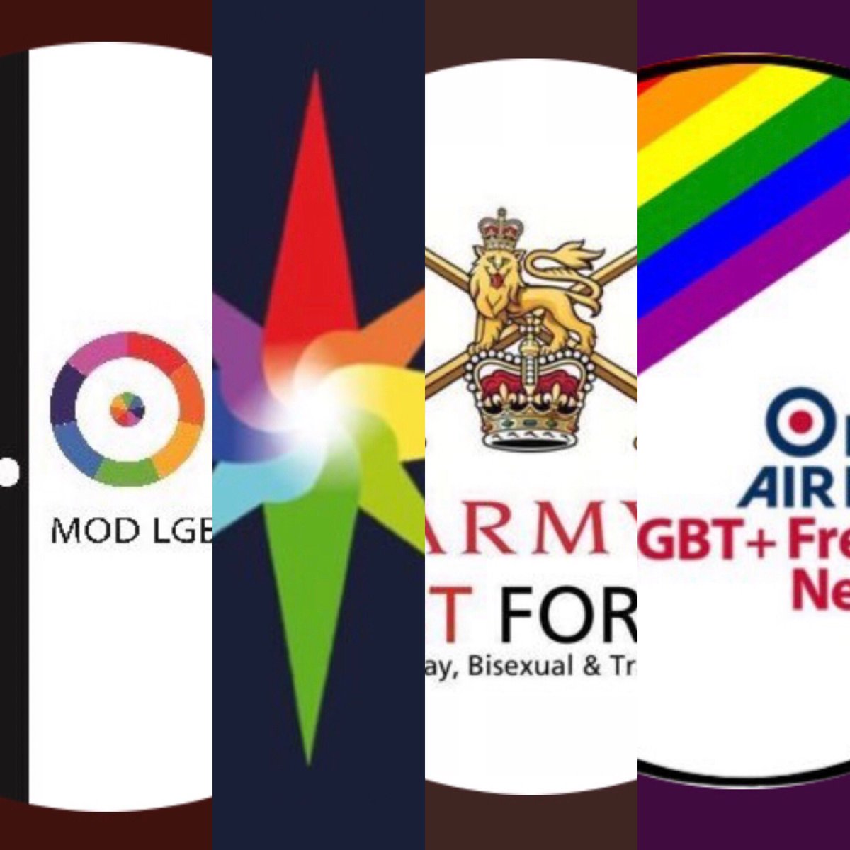 We’ve changed our profile photograph for February to represent #WholeForce #QuadService visibility for #LGBTHistoryMonth ... what do you think? @LGBTHM #LGBTHM19 
@MODLGBT @RNCompass @ArmyLGBT @RAF_LGBT