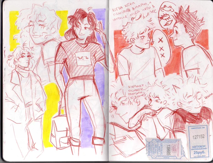 getting back to my fit with some random sketches? 