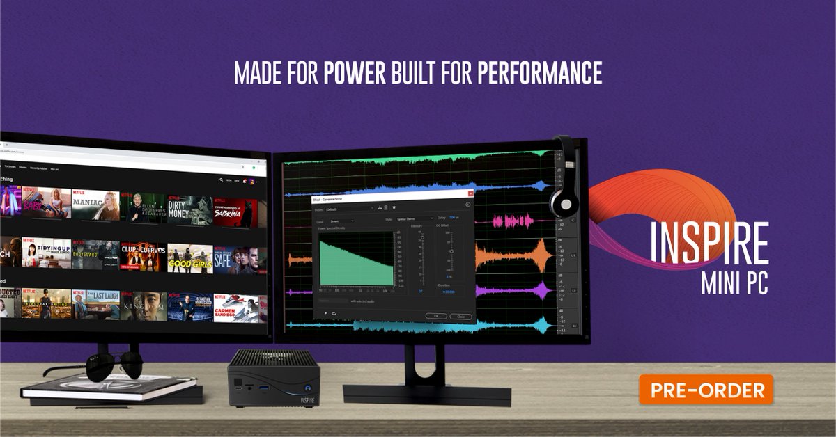 azulletech's tweet image. Announcing Azulle&apos;s newest PC, the Inspire Mini PC, configured with the components you need to power your desktop computing. Use coupon code INSPIREMINI for $25 off. Valid until February 15.
Pre-order Now: bit.ly/InspirePC  #MiniPC #Tech #Desktopcomputing