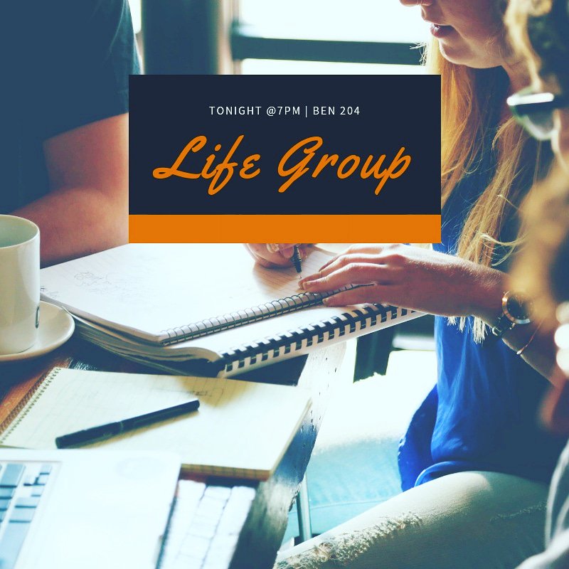 thebridgeMU's tweet photo. How will you worship God this week? That is one of the big questions we will explore tonight in Life Group. Join us at 7PM in BEN 204! https://t.co/poT01ljZKt