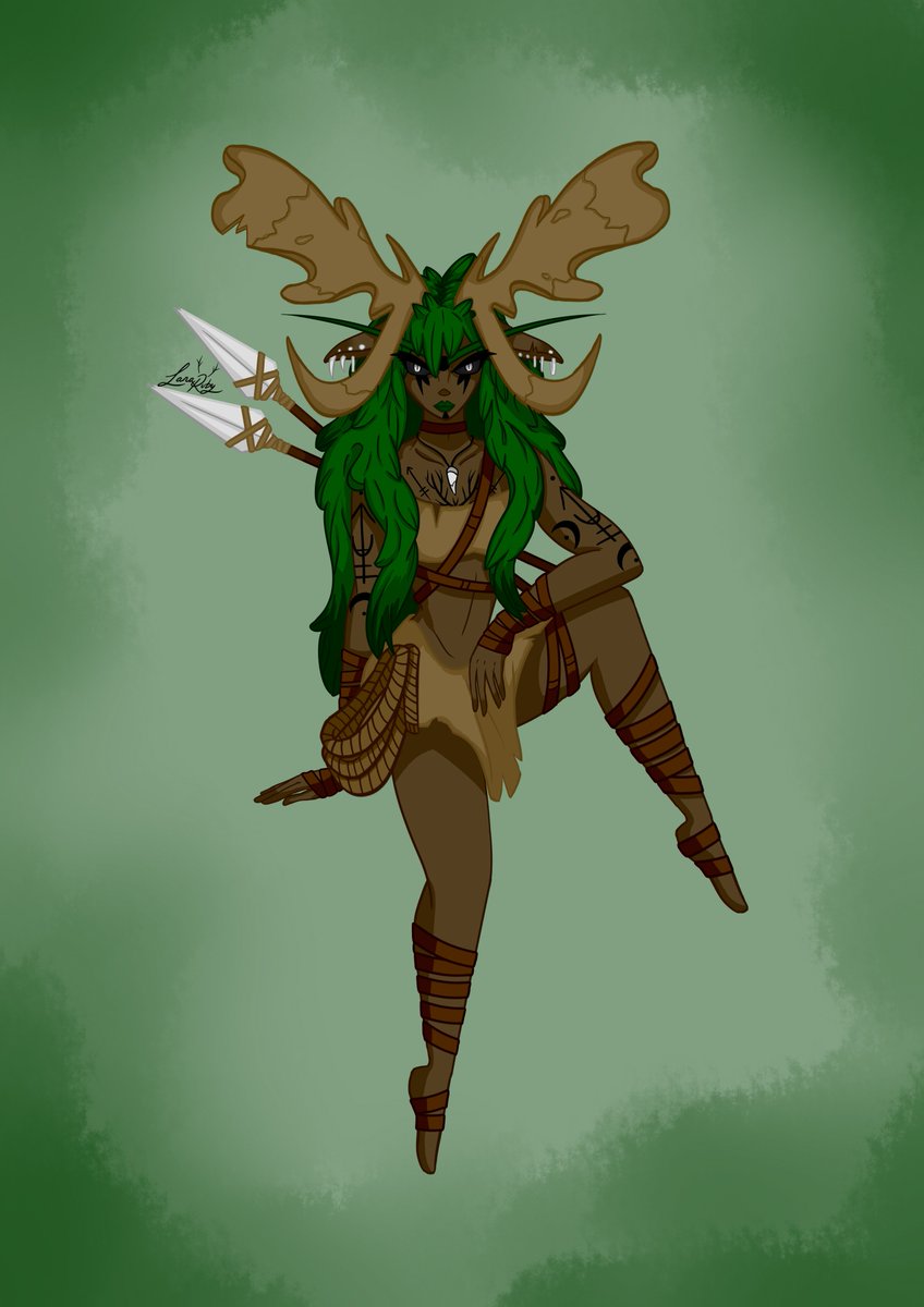 LanaRuby_Draws's tweet photo. "Dryads are forest nymphs from Greek Mythology, they were normally considered to be very shy creatures except around the goddess Artemis."

#dryad #druid #nymph #greekmythology #mythicalcreature #digitalart #forestnymph #fae #faerie #faeriefebruary #fairy https://t.co/aZdxUxYZSp