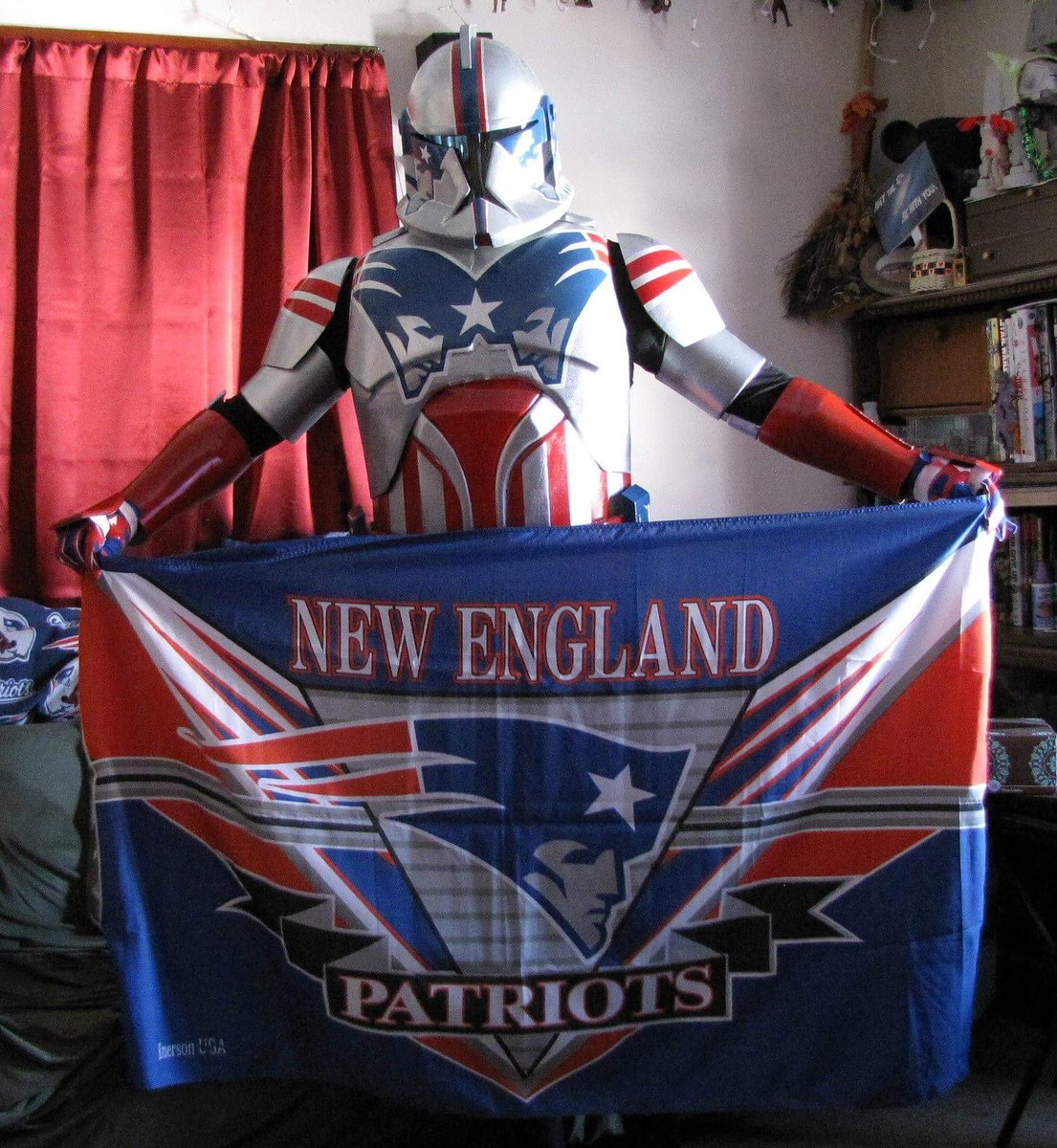 Super Bowl Champs again!!! The force was strong with this team!!! Congrats to the Patriots and all of Patriot Nation!!! Number Six and as sweet as evah!!