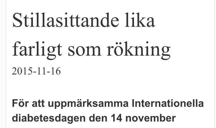 DrEmmaFrans's tweet photo. Dubbla budskap är lika farligt som att röka https://t.co/KKloCj3fHI