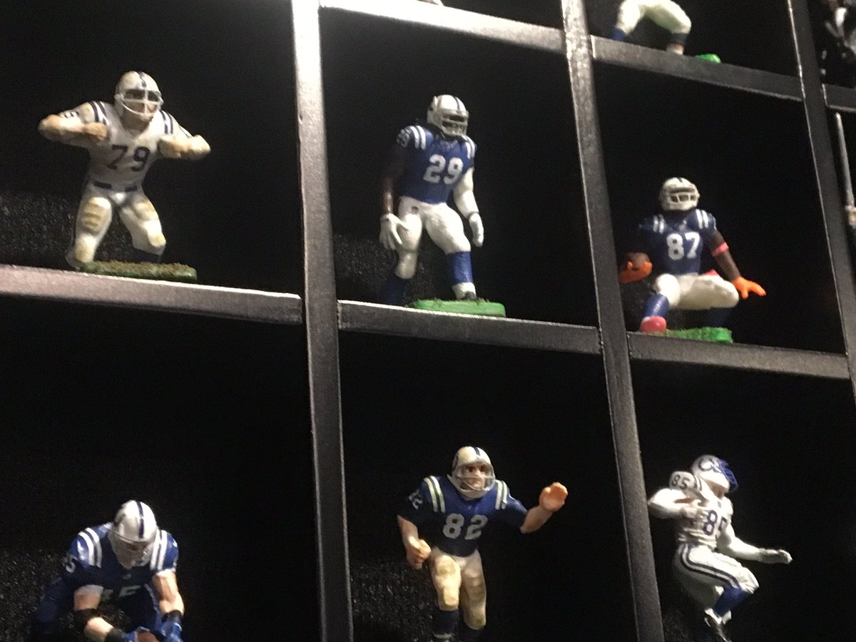 MikeBostic72's tweet photo. Here’s your spot @MattOverton_LS!! Right by Big Joe, @MalikHooker24, @ReggieWayne_17, #RaymondBerry, and @kendilger! @Colts https://t.co/XyX9UftndD