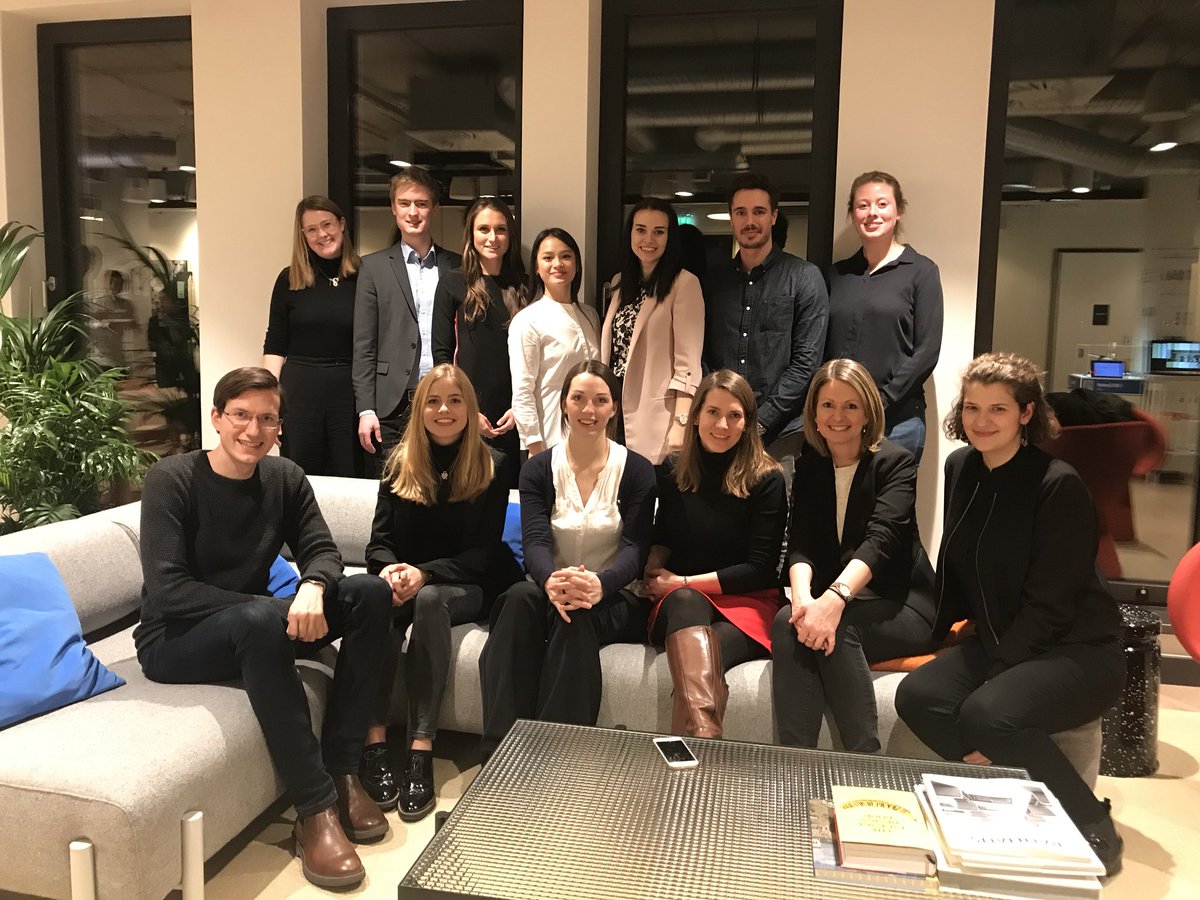 Super Start heute mit unseren digitalen Trainees <a href="/DB_Presse/">Deutsche Bahn AG</a> für das Jahr 2019. Ein tolles Team, ich freue mich auf die Zusammenarbeit!