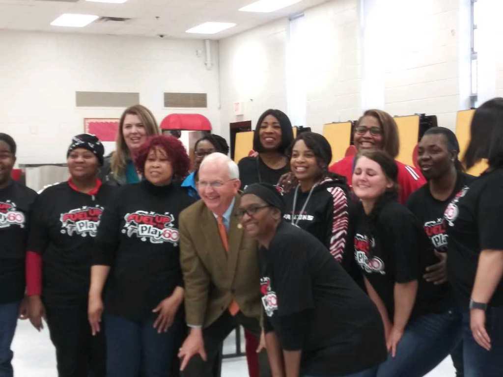 FPMayorButler's tweet photo. More photos from the #Legacy53 event! #superbowlcomittee #community #students #nutrition #academicsupport #ccps #butleryourmayor #Sponsorship #family #breakfast #history #metroatlanta https://t.co/HW6RYEcQTs