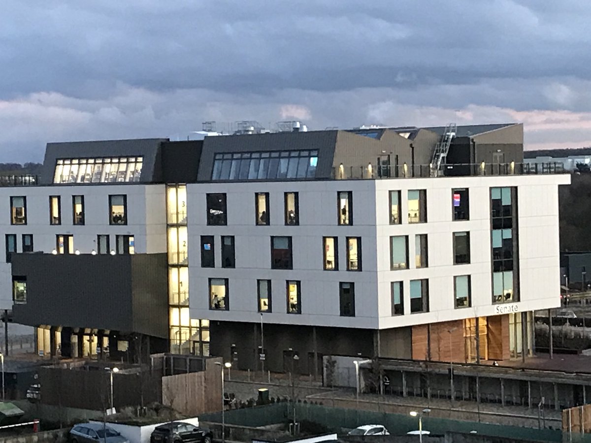STFRUoN's tweet photo. @UniNorthants new #Waterside campus is getting ready to host @STFRUoN in the senate building on the 16th and 17th of February. Register here: https://t.co/1y4QLfrQTm https://t.co/dQwqf7tt45