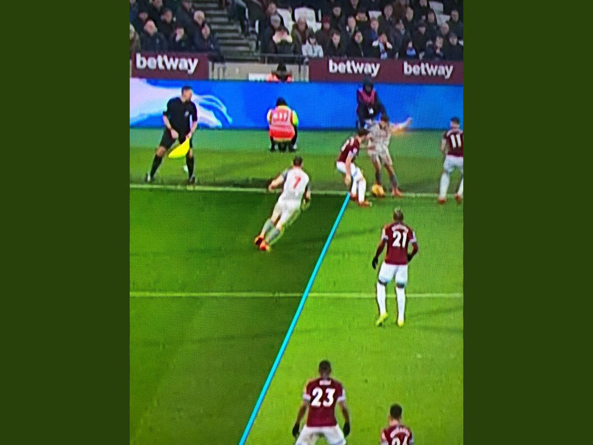 Lino not even looking at Milner for Liverpool’s goal, too busy admiring Lallana’s pass