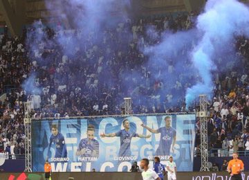 #محيط_الرعب اليوم جمع 
 اعضاء شرف الهلال 
الجمهور الوفي 💙
الإدارة 
اللاعبين
 
فكانت ليلة اسطورية وتاريخيه 
لعشاق #الهلال