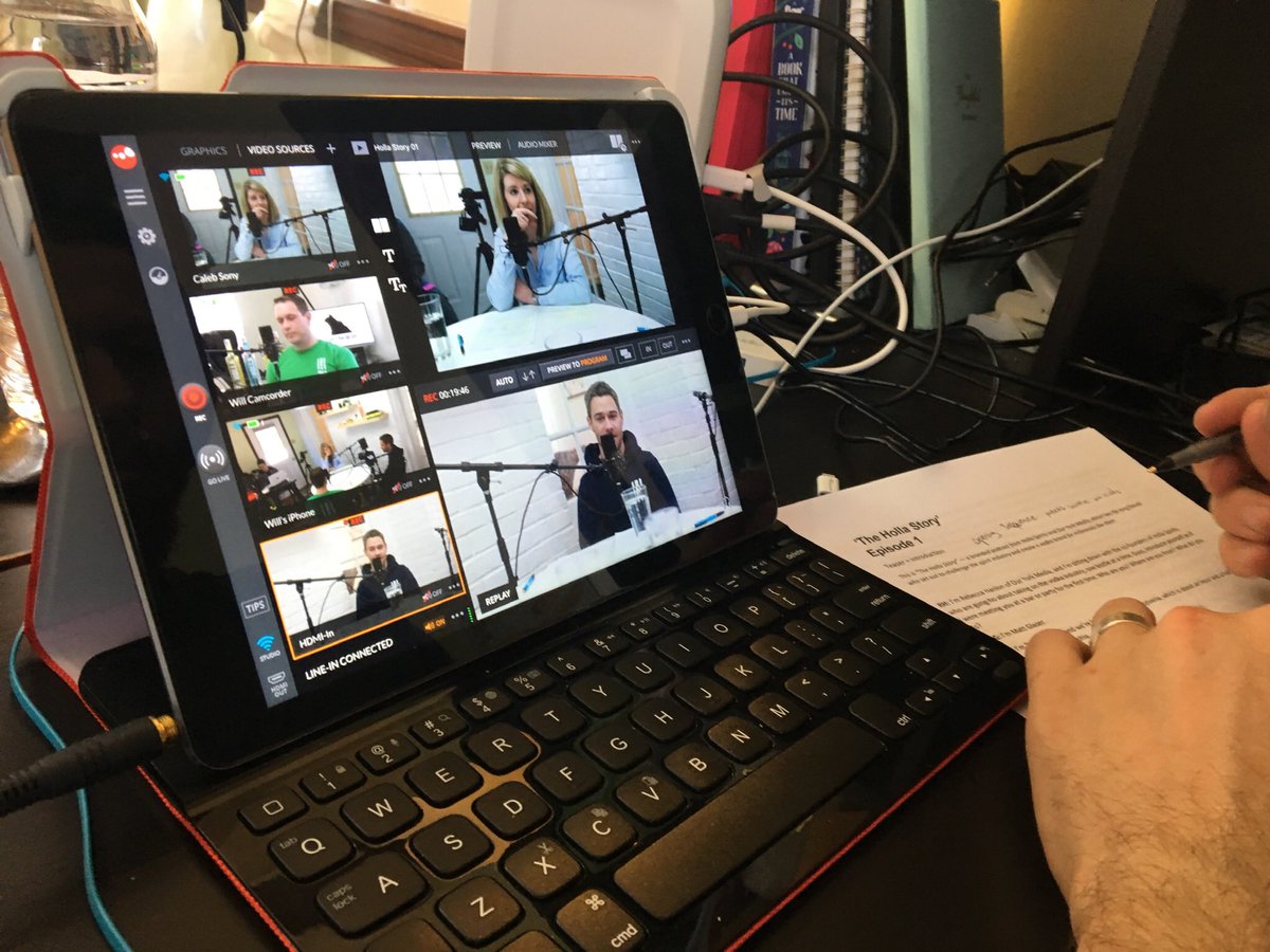 ouryorkmedia's tweet photo. Had a blast recording the @HollaSpirits special podcast today. Stay tuned! #podcast #holla #yorkpa #shareyouryorkpa #goodnews #ouryork https://t.co/rFAQjY2hmJ