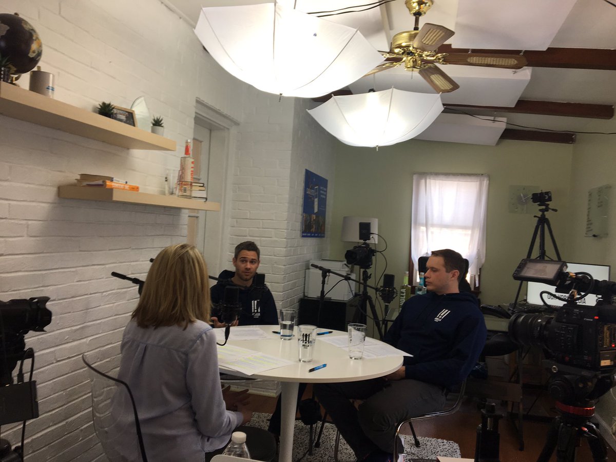 ouryorkmedia's tweet photo. Had a blast recording the @HollaSpirits special podcast today. Stay tuned! #podcast #holla #yorkpa #shareyouryorkpa #goodnews #ouryork https://t.co/rFAQjY2hmJ