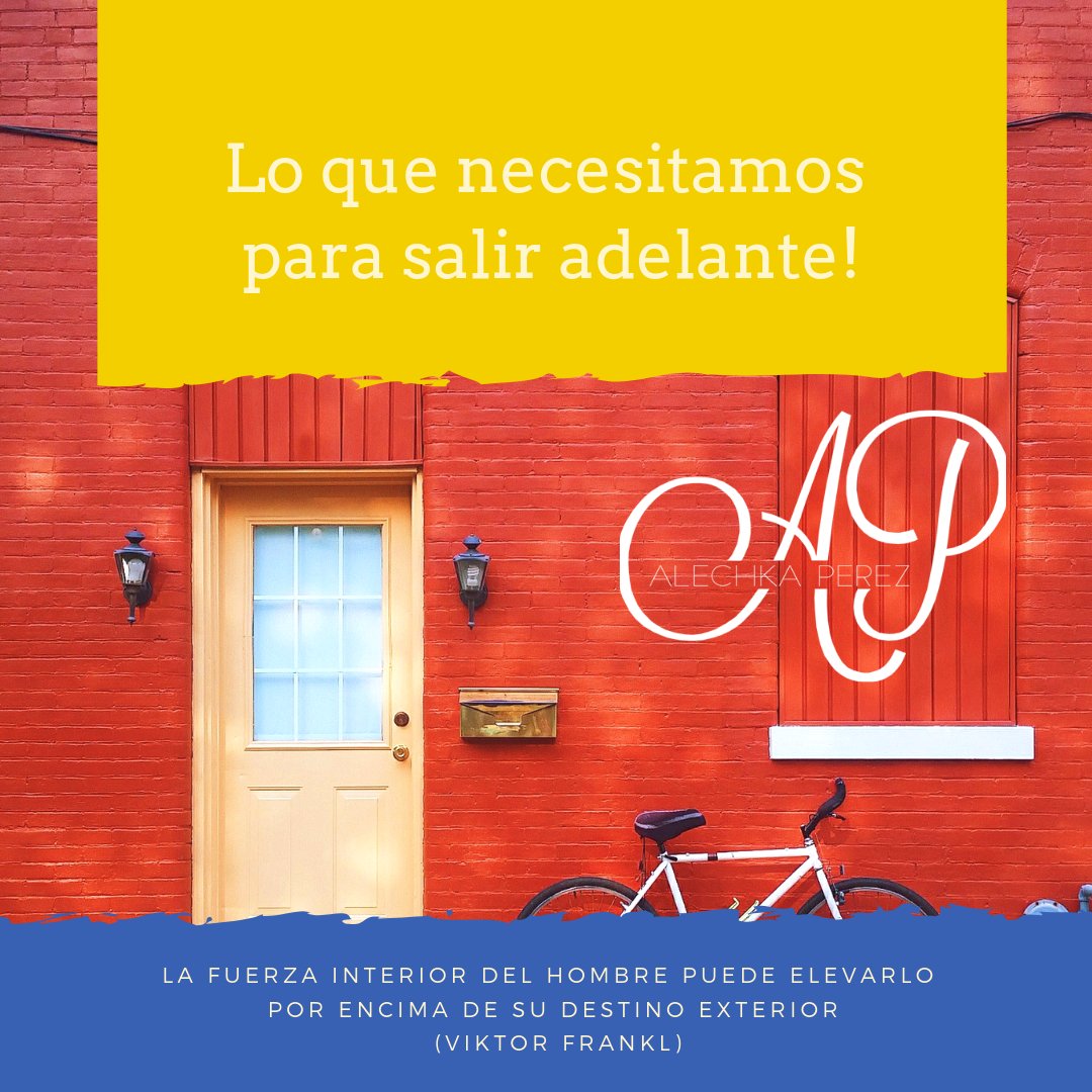 AlechkaPerez's tweet photo. Nuestros recursos internos son los que nos dan la fuerza que necesitamos para salir adelante, en momentos como estos, nuestra fuerza esta en la determinación y la firmeza de nuestras acciones, el logro de nuestra libertad. Sigamos adelante.. https://t.co/nnF75NS71r