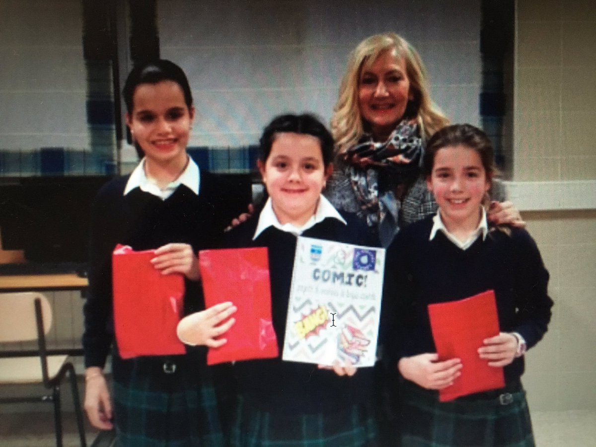 Ayalde_'s tweet image. ¡Continúa nuestro proyecto con @BirchesSchool! Las alumnas de #lenguacastellana 6ºEP han elaborado para sus compañeros norteamericanos un libro de cómics.Desde la actividad extraescolar #certinet han maquetado la portada.
Gran trabajo en equipo.
#ayalde
#proyectointerdisciplinar