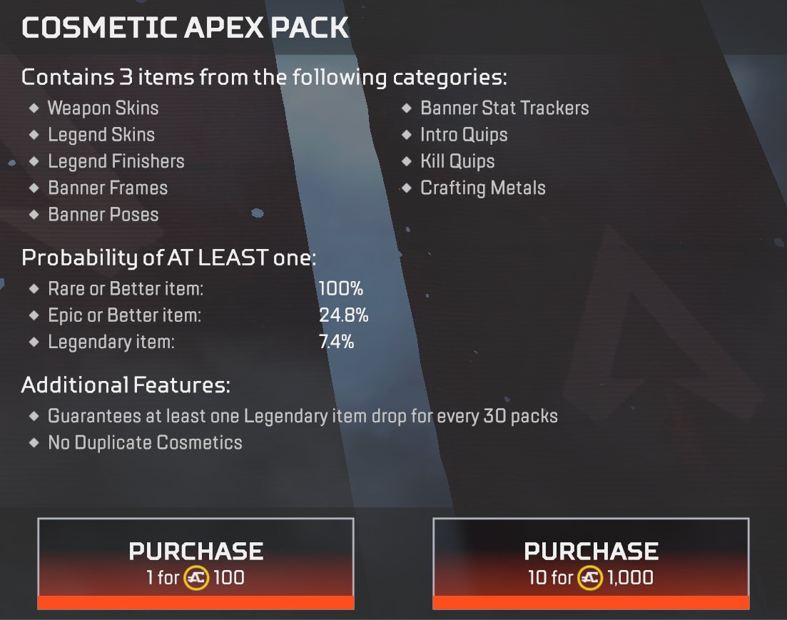 Westie A Twitter It Seems Apexlegends Features Loot Boxes Apex