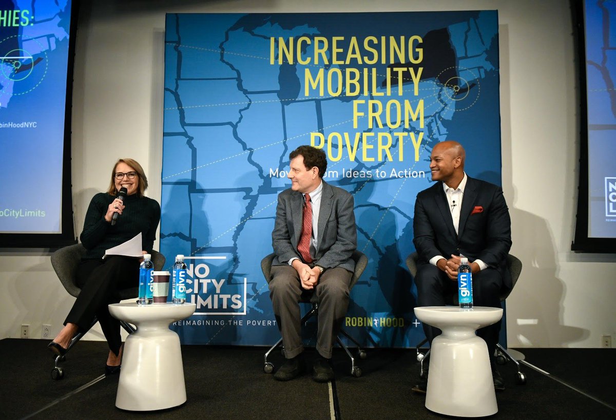 katiecouric's tweet photo. I had a great time today at the @RobinHoodNYC & @RussellSageFdn 3rd annual #NoCityLimits conference which brought together the leading minds on philanthropy, data, and solutions. The urgency is clear, and it's time to move from talking to action. #MobilityFromPoverty https://t.co/jpjK5TmGCV