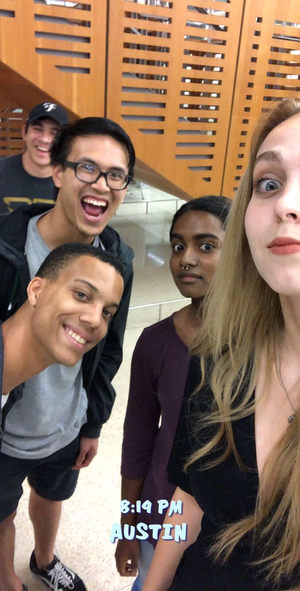 LambdaAlphaNu's tweet photo. Today's member is Claire Stephenson! Claire is third year MIS major who just joined LAN last semester with Iota class. Claire says her favorite part of pledgeship was " the ridiculous amount of costumes we had to wear" (see: Dwight Schrute making an appearance at Halloween) https://t.co/yYmBw8da1R