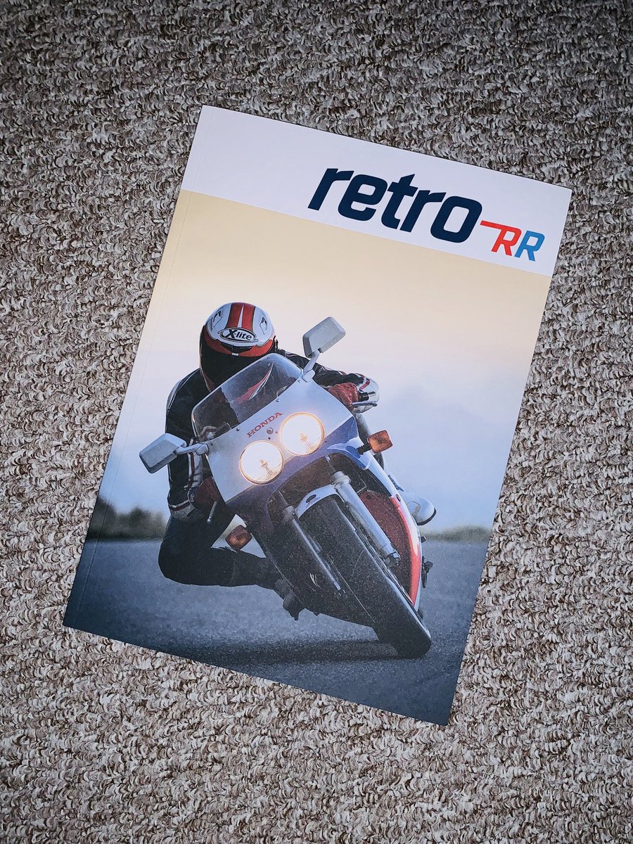 DegsyGuitar's tweet photo. What an outstanding motorcycle magazine!! Retro RR taking me back to my youth when I wanted to be as fast as @niallmackenzie1 .
Brilliant articles, photography,
beautifully printed on top grade paper and no adverts either. #properjob 👌🏻👏🏻😫 https://t.co/kUiZDjizUe