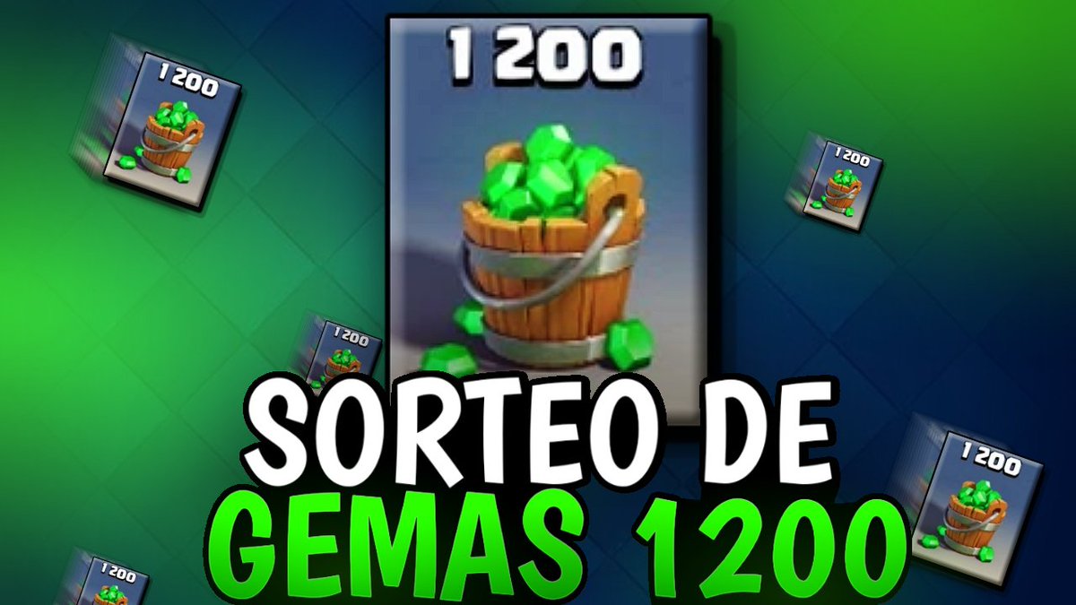 SORTEO 1200 gemas
Requisitos:
Seguir <a href="/Robotin_YouTube/">ROBOTIN_OFICIAL 🤖</a> 
Seguir @DaXoCR 
Subs youtube.com/c/Robotin14M
RT y 💙 obligatorio
Ganador día sábado.
