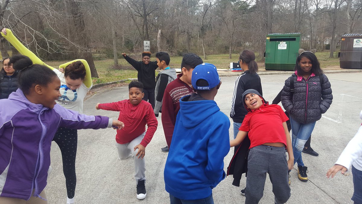 TeachK_6's tweet photo. Are you ready for Tokoyo 2020? Our 5th grade students and I are certainly ready. Look at us running a 25 meter timed race, then we discussed and compared the times in decimals. @BrentwoodMESE @WakeESM #Olympics #fifthgrade #comparingdecimals https://t.co/OJiGdqG3N4
