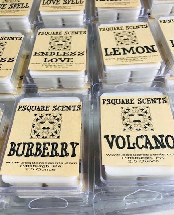 PSquare Scents have over 150 fragrances and the list is growing! Soy candles with a custom blended soy/vegetable wax with an amazing scent throw. Everchanging fragrances, novelty wax melts, and soap to keep you on your nose. Check them out at I Made It! … bit.ly/2UBt9Cc