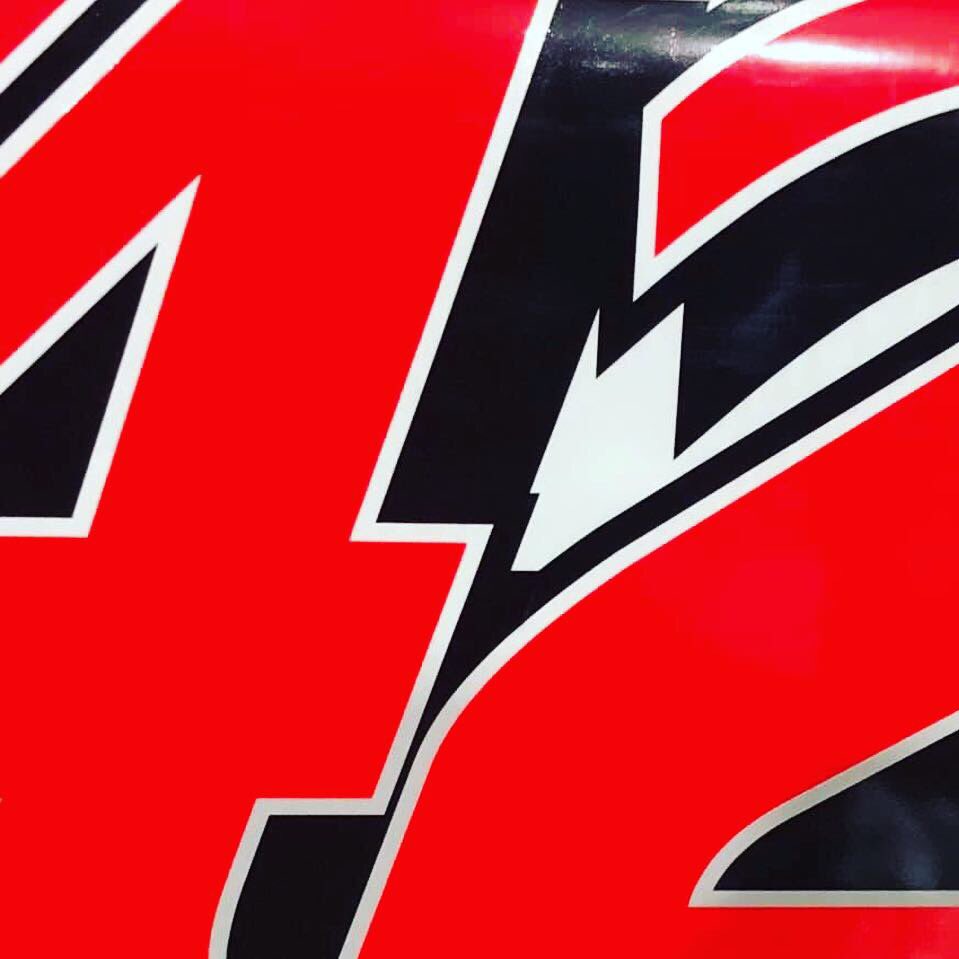 Pretty cool to be able to wrap the #42 Xfinity car for Daytona. It’s a good looking car, with fluorescent red overlays. More pictures to come once the team announces it...

#wrap #surprise #havetowait #nascar #xfinity #design #graphics #itainteasy #loveourjob