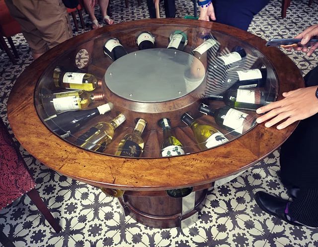 Mezhal's tweet image. This #winetable that we found in #cebu is an awesome idea for any #winerestaurant where you can not only showcase your collection but allow your guests to easily pick and grab the bottle they'd like to consume with their friends and family. 💗 It'll be even more amazing to se…