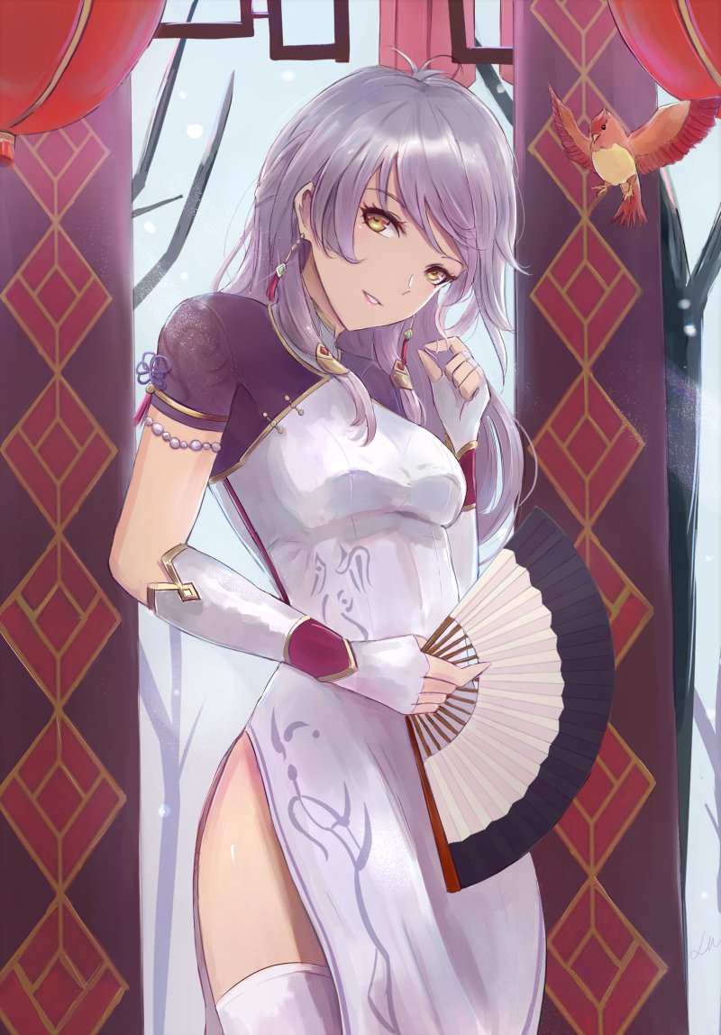 LeonMandala's tweet photo. Happy Lunar New Year from Micaiah 

#fireemblem https://t.co/G8jpVwXiID