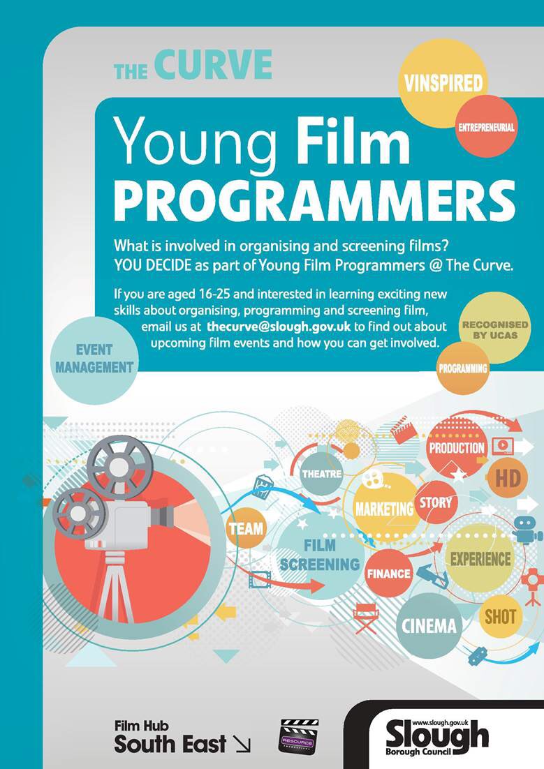 Great opportunity for young ppl to influence what is being shown @TheCurveSlough with <a href="/SloughCouncil/">Slough Borough Council</a> &amp; @ResourceProds #YouthVoice