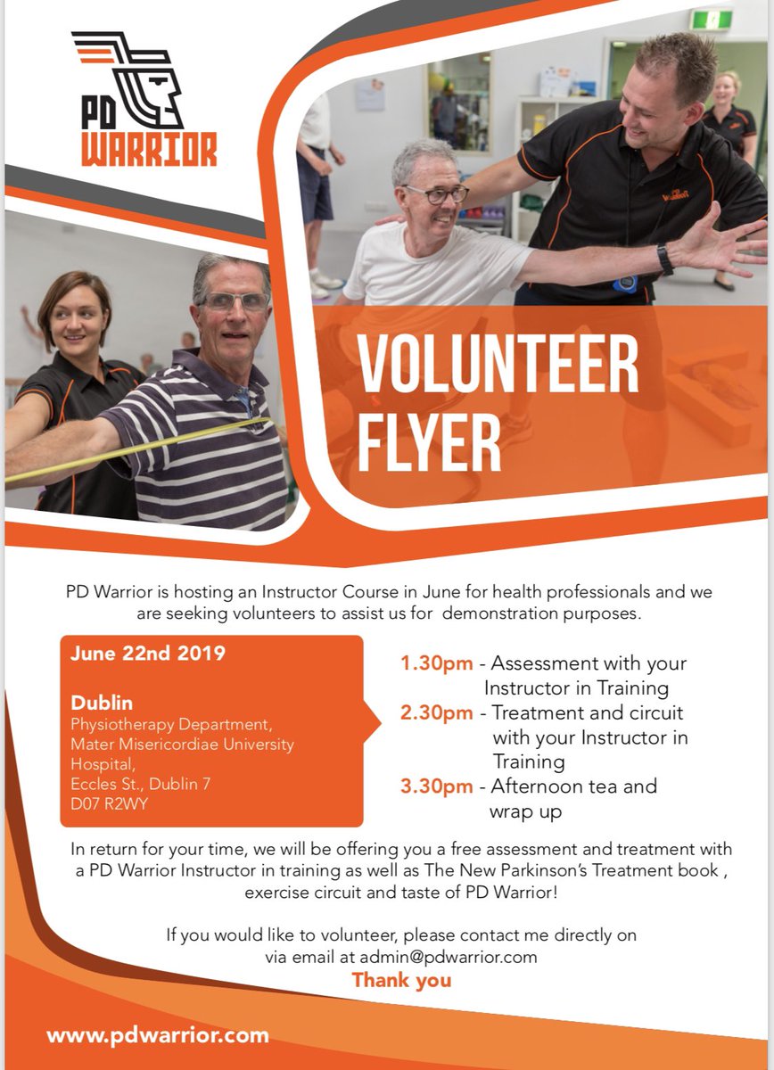 CPNG_ISCP's tweet photo. 🚨CPD Alert 🚨 

“Neuroplasticity in Parkinson’s” this June hosted in @MaterPhysio 

More details on this link ⬇️
https://t.co/YvjiTzmRZJ…

Also call for volunteers to participate @move4parkinsons @euPhysioPD @ParkinsonsIre @ACPIN_NI @ACPIN_UK @evabollard https://t.co/RIZmvyHkvi