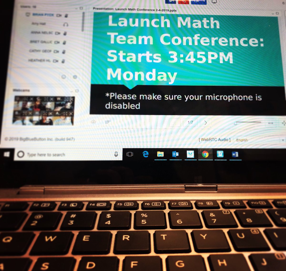 brianpyck's tweet photo. Was great to see the Launch Math Team today in our online conference!!! #whyilaunch #fueledbylaunch @MsHorras @MsCastillosMath https://t.co/RZ6T6cPTgA