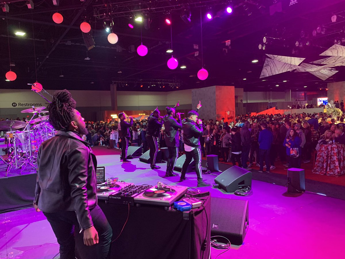 DJPaPaRooster's tweet photo. I just want to thank GOD for being able to DJ at Super Bowl Llll for Final Draft’s performance at the PreGame Tailgate Party! #superbowl #4finaldraft #djpaparooster #ATL https://t.co/28wkHuwcBU