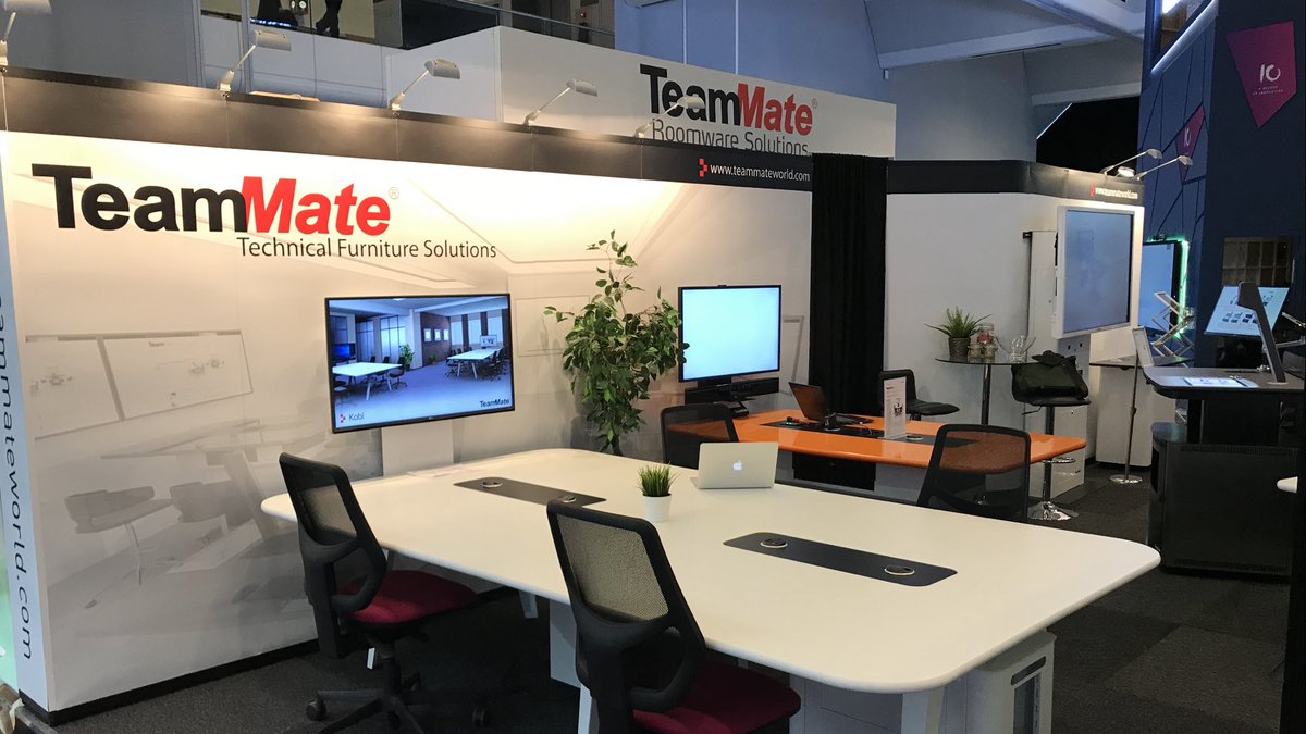 TeamMateWorld's tweet photo. Excited to show off all of the latest solutions to our partners tomorrow. Hoping to see you on stand 13-C150 @ISE_Show !
#Workspace #FlexibleFurniture #Roomware #ISE2019 https://t.co/KikxSDEcIh