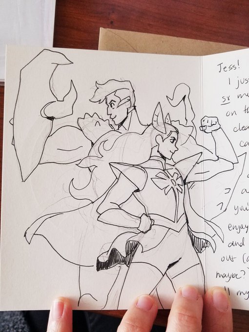 lil drawing for a friend! ?? 