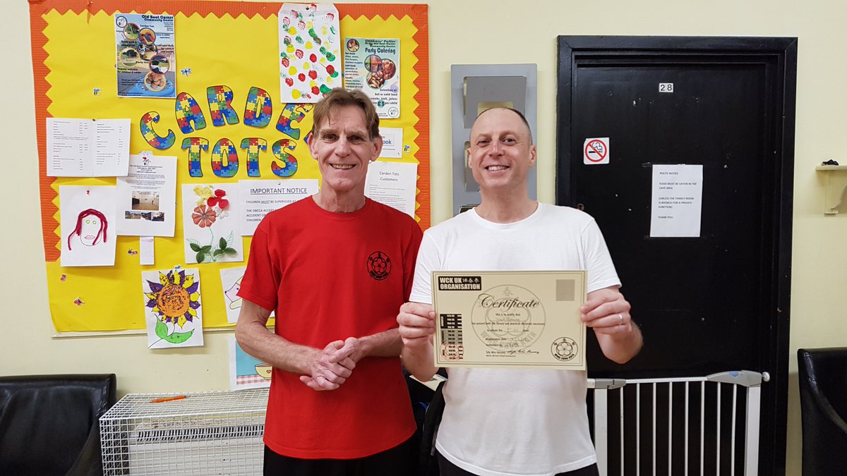 BrightonWCKUK's tweet photo. Congratulations to Darren Robins, Mark Violet and Toni Lepore on achieving 1st Student grade this evening.  All showed a good level of skill and understanding.
#wckuk #wingchun #brightonwingchun #kungfu #sifusteveposkitt https://t.co/MZgvPlqq0G
