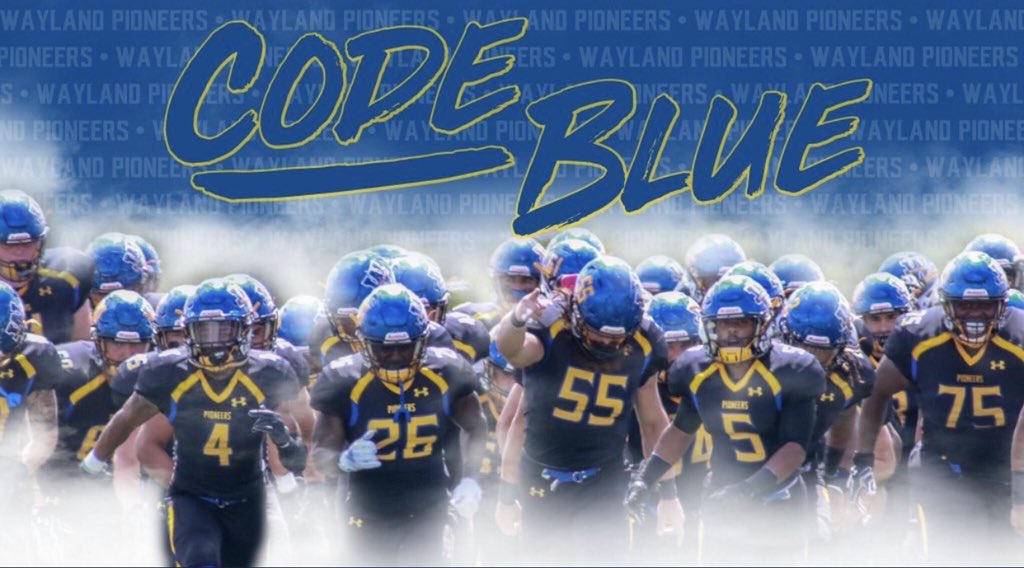 nicGlover33's tweet photo. Excited to say i have received an offer from Wayland Baptist University 
#CodeBlue https://t.co/oygxQtjcac