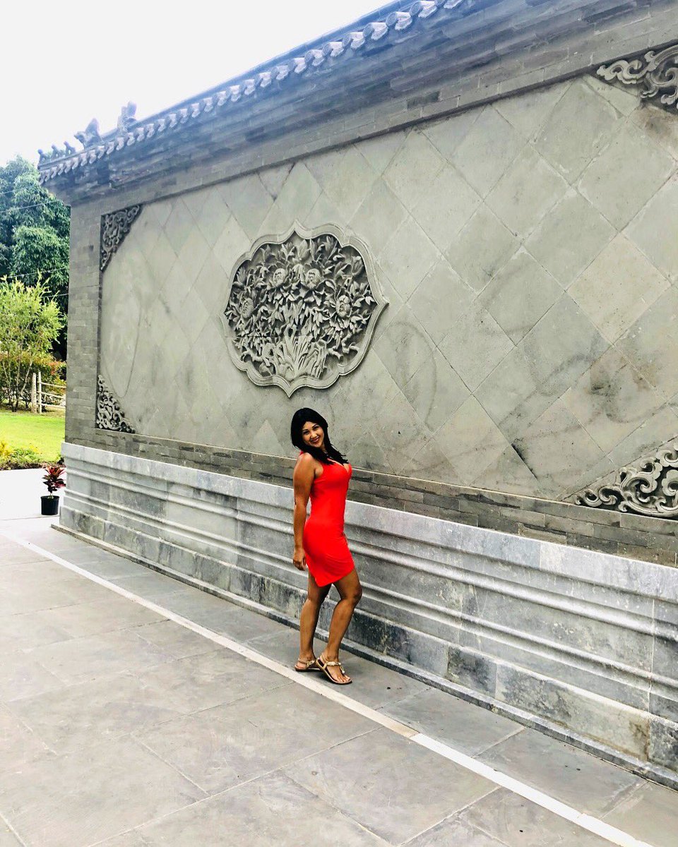 meliliu's tweet photo. Cheers to friendships #ChineseNewYear #ChineseNewYear2019 #CNY2019 #YingbiWall #ShadowWall #SpiritWall #ScreenWall #ChineseGarden #HopeGardens #HopeGardensJamaica https://t.co/0NRvU4dW1p