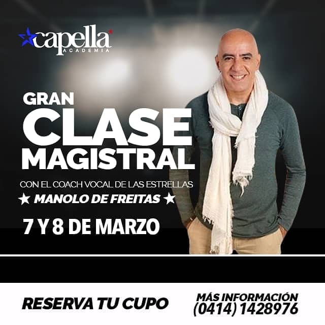 ATENCIÓN Valencia quedan pocos cupos para la clase con el Profesor Manolo De Freitas. A partir de 7 años sin limite de edad. Para mas Info (0414)142-98-76